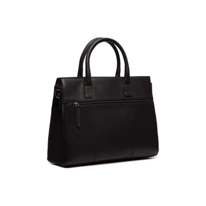 14 Inch Laptoptassen|Laptop Schoudertassen>The Chesterfield Brand Rivera Schoudertas zwart