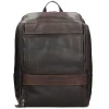 Kleine Rugzakken|Daypack>The Chesterfield Brand Rich Laptop Backpack brown