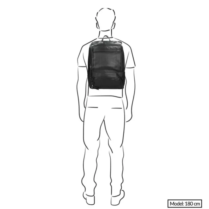 Kleine Rugzakken|Daypack>The Chesterfield Brand Rich Laptop Backpack brown