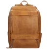 Kleine Rugzakken|Heren Rugzakken>The Chesterfield Brand Rich Laptop Backpack cognac