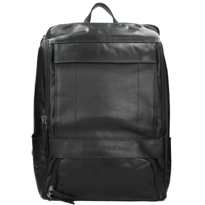 Kleine Rugzakken|Daypack>The Chesterfield Brand Rich Laptop Backpack black