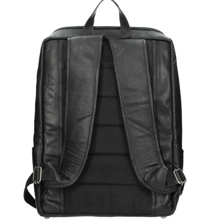 Kleine Rugzakken|Daypack>The Chesterfield Brand Rich Laptop Backpack black