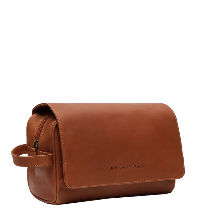 Toilettassen>The Chesterfield Brand Rosario Toilettas cognac