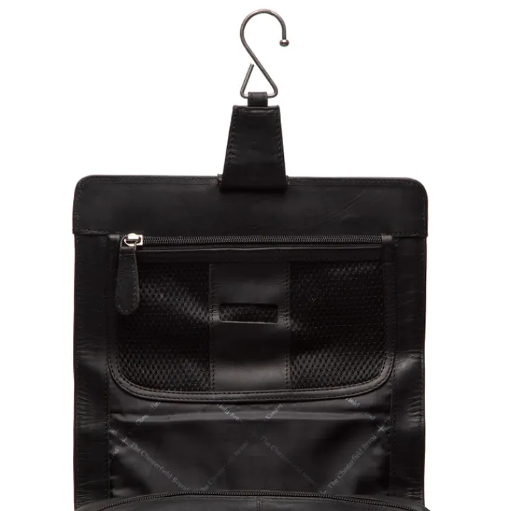 Toilettassen>The Chesterfield Brand Rosario Toilettas zwart