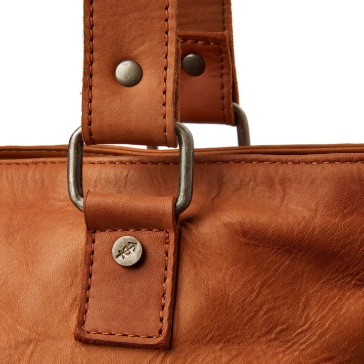 Shoppers|Schoudertassen>The Chesterfield Brand Rome Shopper cognac