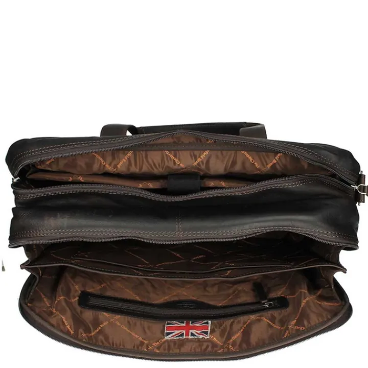 Aktetassen|Herentassen>The Chesterfield Brand Ryan Laptopbag Large brown