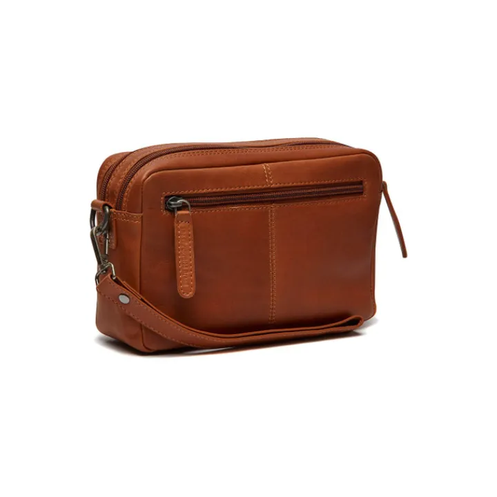 Schoudertassen|Crossbody>The Chesterfield Brand Samui Schoudertas cognac