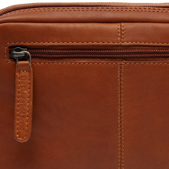 Schoudertassen|Crossbody>The Chesterfield Brand Samui Schoudertas cognac