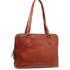 Schoudertassen|Damestassen>The Chesterfield Brand Selvino Shoulderbag cognac