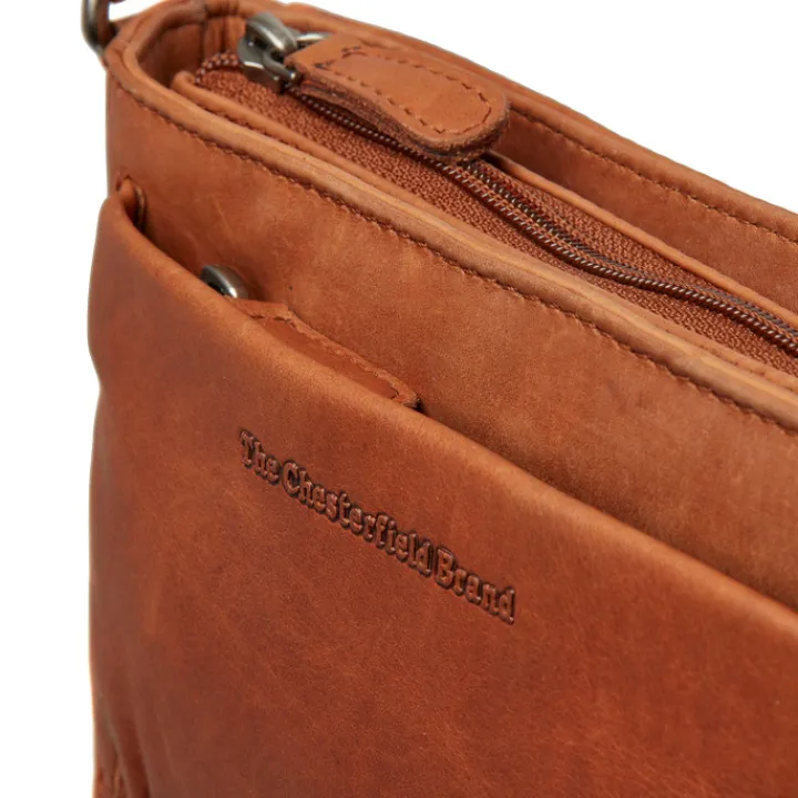 Schoudertassen|Crossbody>The Chesterfield Brand Southampton Schoudertas cognac