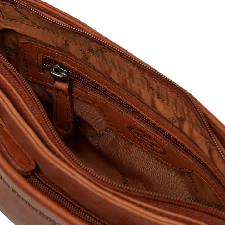 Schoudertassen|Crossbody>The Chesterfield Brand Southampton Schoudertas cognac