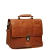 Aktetassen|Herentassen>The Chesterfield Brand Stuttgart Businesstas cognac