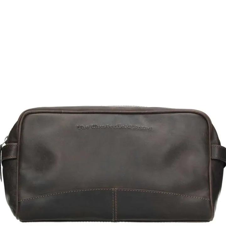 Toilettassen>The Chesterfield Brand Stefan Toiletbag brown