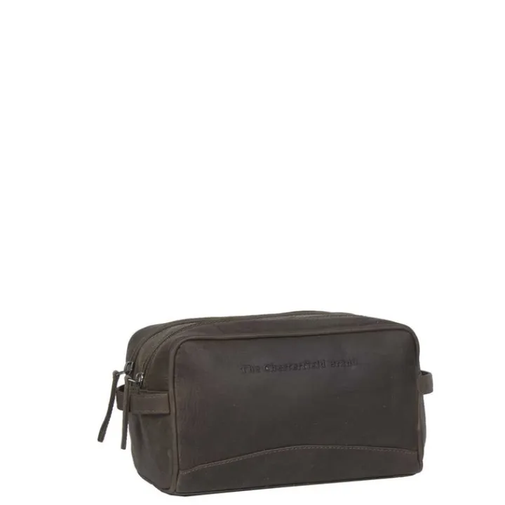 Toilettassen>The Chesterfield Brand Stefan Toiletbag brown