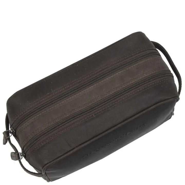 Toilettassen>The Chesterfield Brand Stefan Toiletbag brown