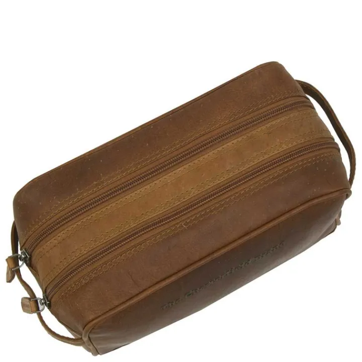 Toilettassen>The Chesterfield Brand Stefan Toiletbag cognac