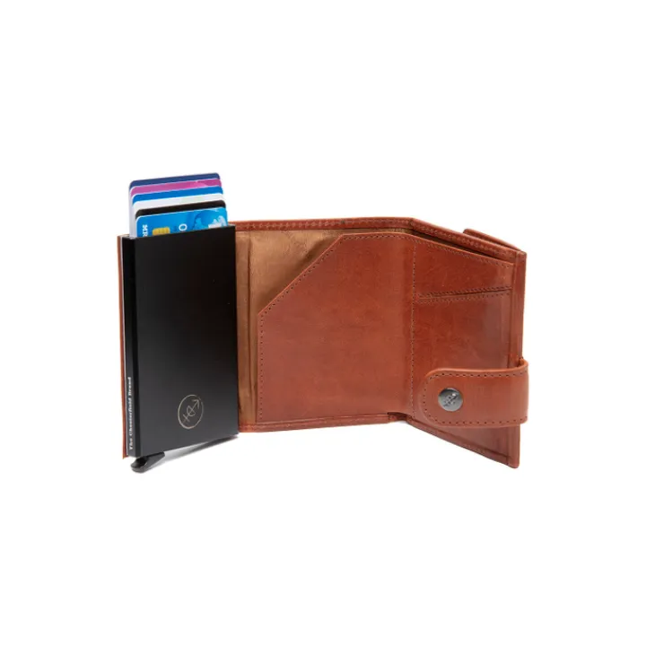 Pasjeshouders|Creditcardhouders>The Chesterfield Brand Varrano Cardholder cognac