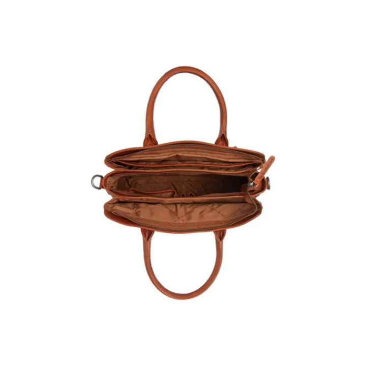 Schoudertassen|Crossbody>The Chesterfield Brand Valmonte Shoulderbag cognac