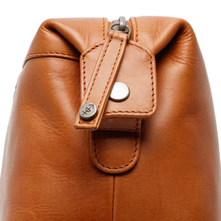 Toilettassen>The Chesterfield Brand Westport Toiletbag cognac