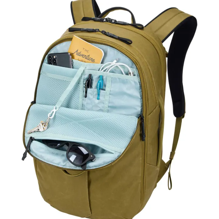 Dames Rugzakken|Schoolrugzak>Thule Aion Travel Backpack 28L nutria