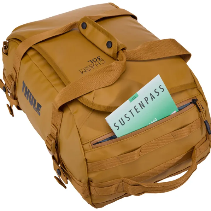 Kleine Reistassen|Handbagage Reistassen>Thule Chasm Duffel 30L golden