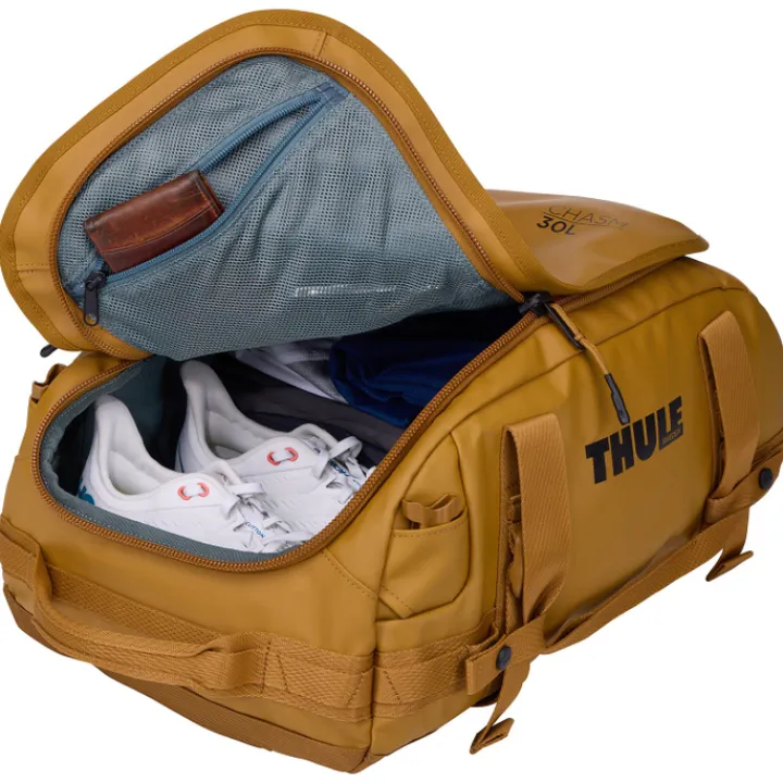 Kleine Reistassen|Handbagage Reistassen>Thule Chasm Duffel 30L golden