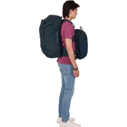 Grote Rugzakken|Hiking Backpacks>Thule Landmark Travel Pack 70L darkest blue