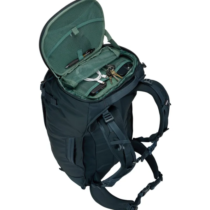 Grote Rugzakken|Hiking Backpacks>Thule Landmark Travel Pack 70L darkest blue