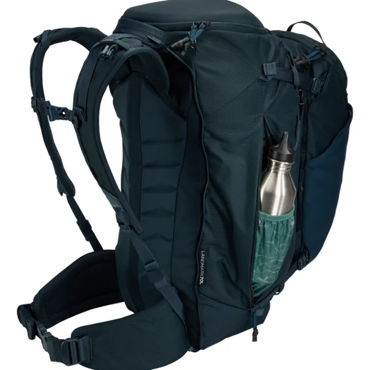 Grote Rugzakken|Hiking Backpacks>Thule Landmark Travel Pack 70L darkest blue