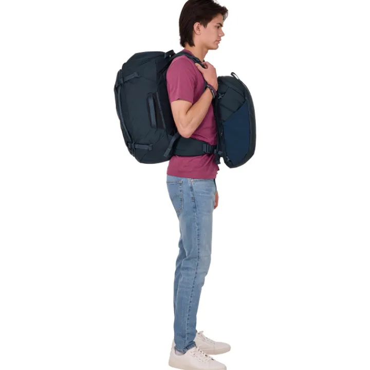 Grote Rugzakken|Hiking Backpacks>Thule Landmark Travel Pack 60L darkest blue
