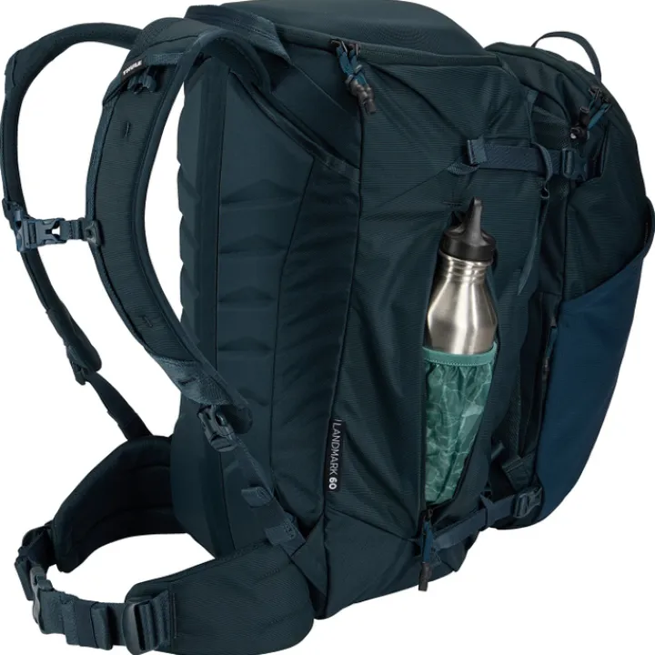 Grote Rugzakken|Hiking Backpacks>Thule Landmark Travel Pack 60L darkest blue