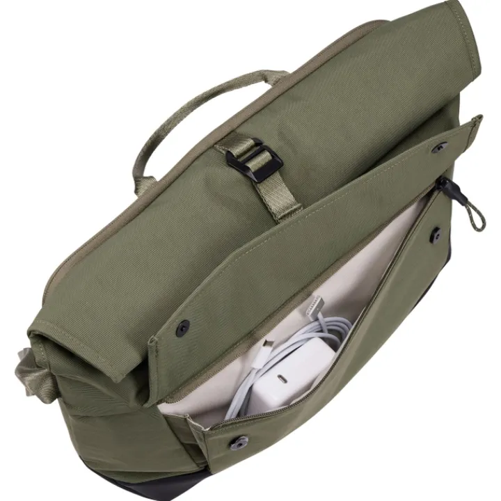 Herentassen|14 Inch Laptoptassen>Thule Paramount Crossbody 14L soft green