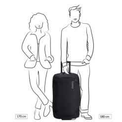 Grote Reistassen|Heren Reistassen>Thule Subterra 2 Wheeled Duffel black