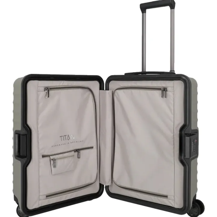Transavia Trolleys>Titan Litron Frame 4 Wheel Trolley S champagne
