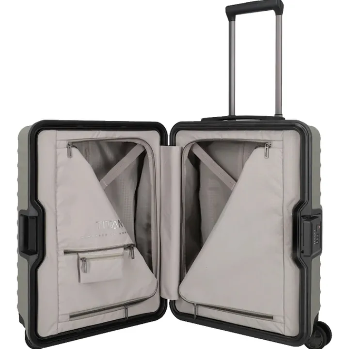 Transavia Trolleys>Titan Litron Frame 4 Wheel Trolley S champagne