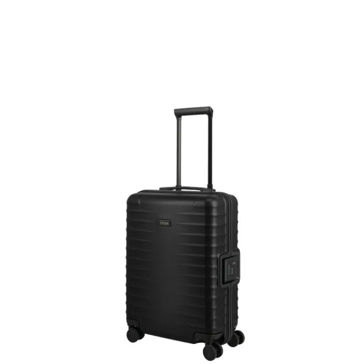 Transavia Trolleys|Ryanair Trolleys>Titan Overseas 4 Wheel Cabin Spinner nightshade black