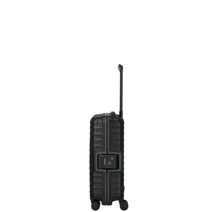 Transavia Trolleys|Ryanair Trolleys>Titan Overseas 4 Wheel Cabin Spinner nightshade black