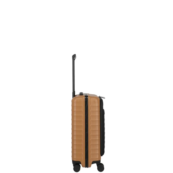 Transavia Trolleys|Handbagage Trolleys>Titan Overseas 4 Wheel Cabin Spinner Frontpocket canyon bronze