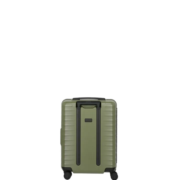 Transavia Trolleys|Handbagage Trolleys>Titan Overseas 4 Wheel Cabin Spinner Frontpocket forest green