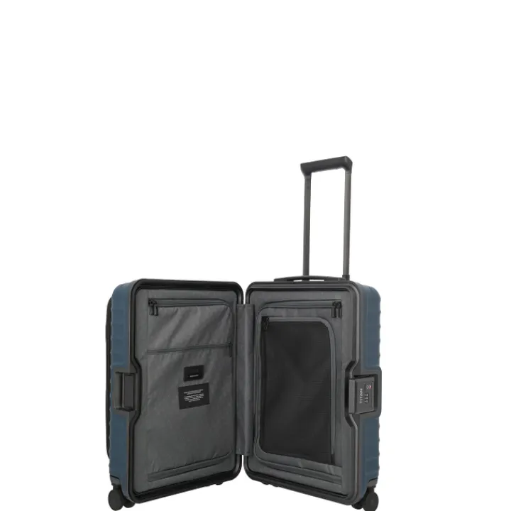 Transavia Trolleys|Handbagage Trolleys>Titan Overseas 4 Wheel Cabin Spinner Frontpocket midnight blue