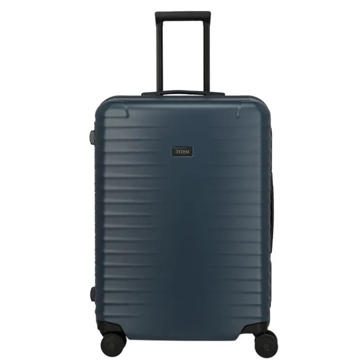 Reistrolleys|Reiskoffers>Titan Overseas 4 Wheel Trolley M+ midnight blue