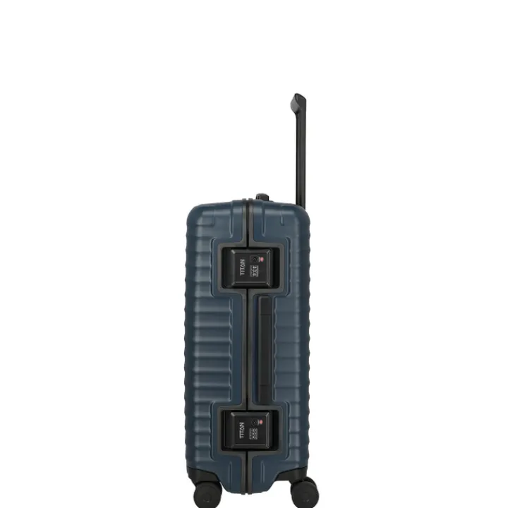 Reistrolleys|Reiskoffers>Titan Overseas 4 Wheel Trolley M+ midnight blue