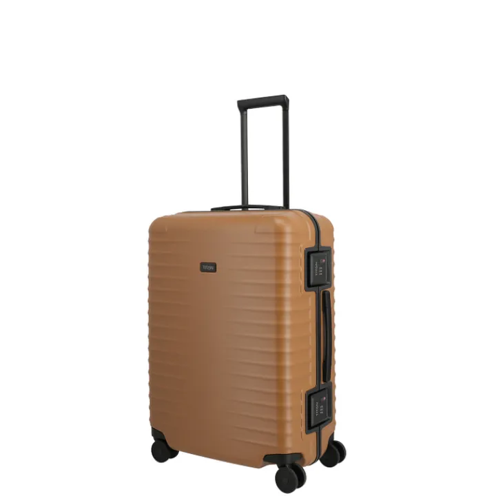 Reistrolleys|Reiskoffers>Titan Overseas 4 Wheel Trolley M+ canyon bronze