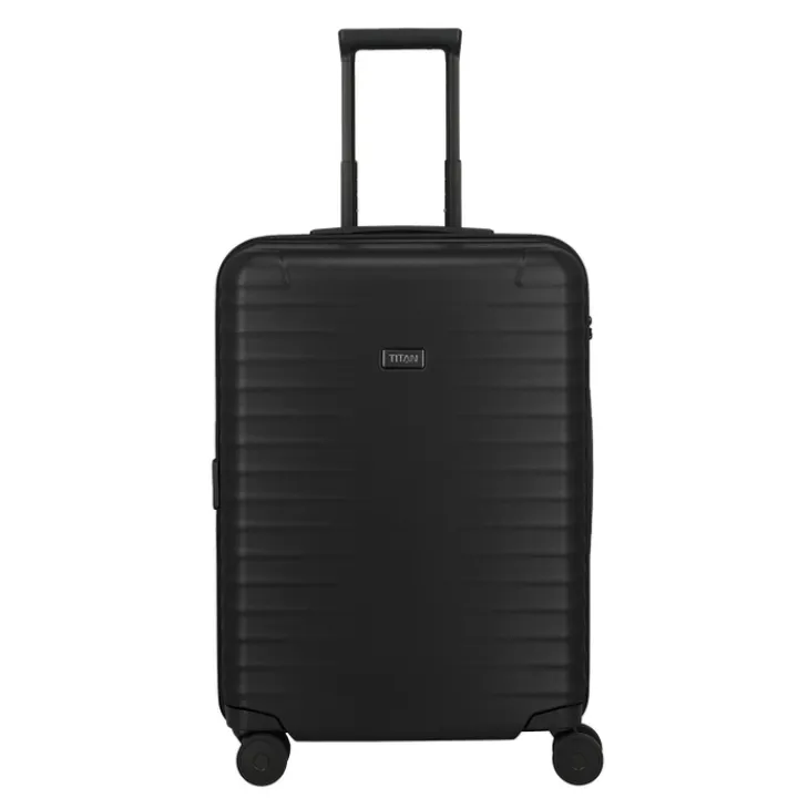 Reistrolleys|Reiskoffers>Titan Upgrade 4 Wheel Trolley M nightshade black