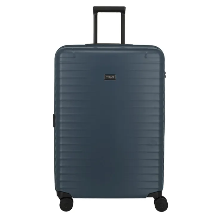 Reistrolleys|Reiskoffers>Titan Upgrade 4 Wheel Trolley L midnight blue