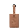 Adreslabels>Travelbags Luggage Tag cognac