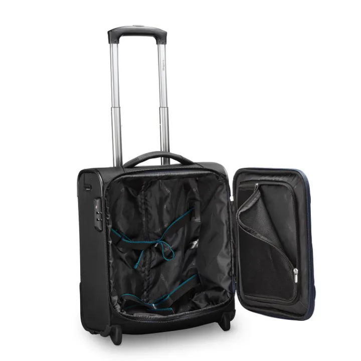 Transavia Trolleys|Handbagage Trolleys>Travelbags The Base Soft Trolley Underseater black