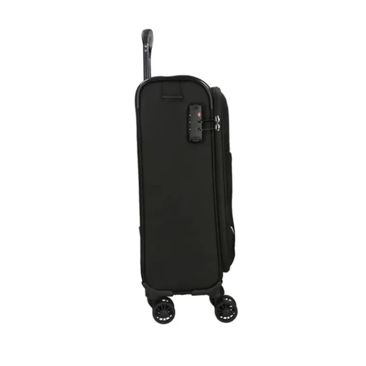 Transavia Trolleys|Klm Trolleys>Travelbags The Base Soft Trolley S black