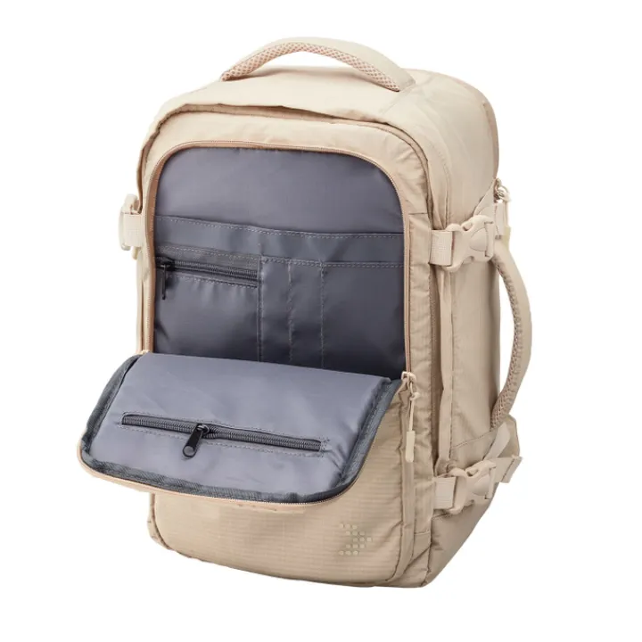 Kleine Reistassen|Handbagage Reistassen>Travelbags The Breeze Cabin Backpack S khaki