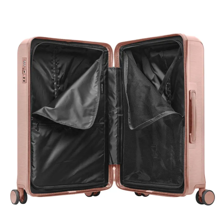 Reistrolleys|Reiskoffers>Travelbags The Flow Trolley M rose